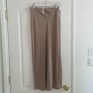 Madewell Champagne Maxi Skirt